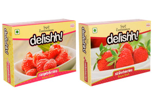 Raspberries & Strawberries Combo 1 KG